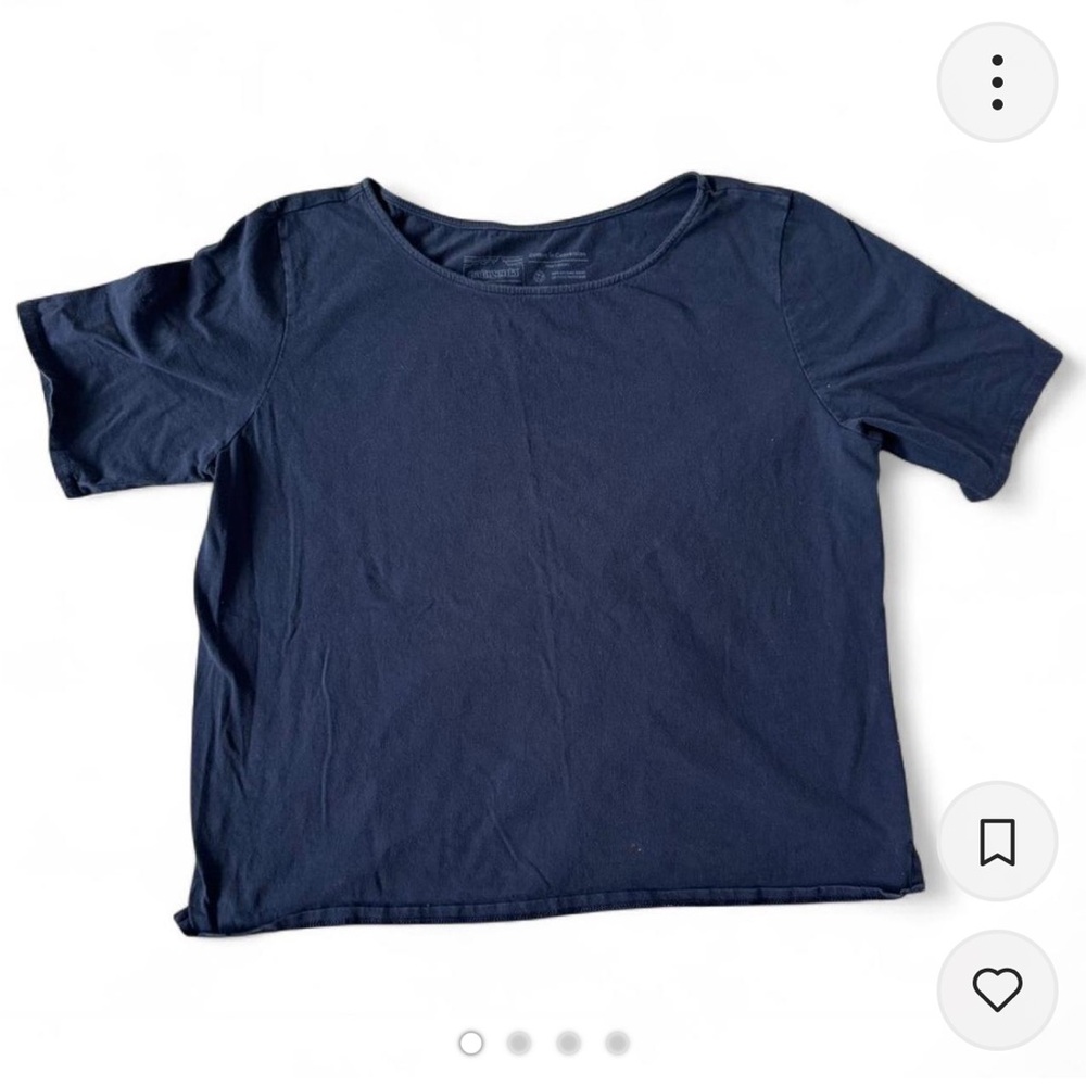 Navy blue Patagonia cotton tee (size small)